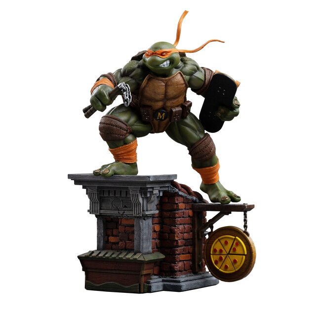 Teenage Mutant Ninja Turtles Art Scale 1/10 Michelangelo Unleashed 24 cm