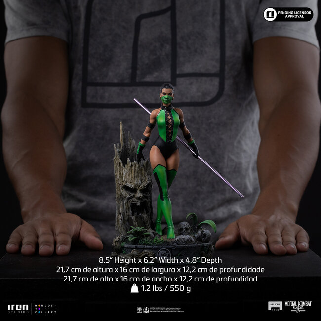 Mortal Kombat Art Scale 1/10 Statue Jade 21 cm