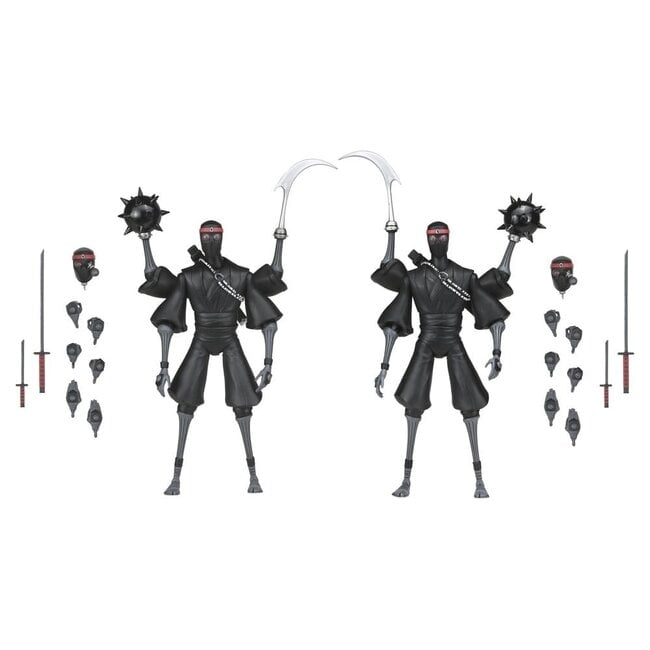 NECA  Teenage Mutant Ninja Turtles (Zeichentrickserie von 2012) 2er-Pack Actionfiguren Footbots 18 cm