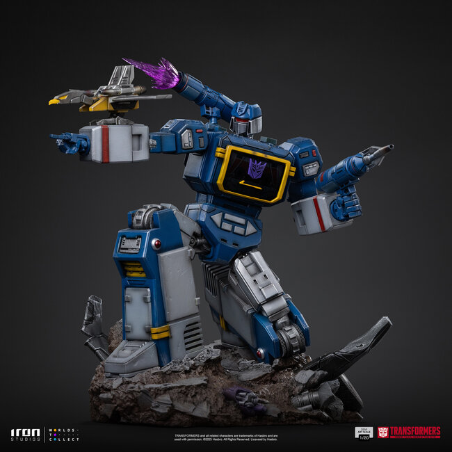 Transformers Demi Scale 1/20 Statue Soundwave 29 cm