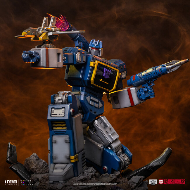 Transformers Demi Scale 1/20 Statue Soundwave 29 cm