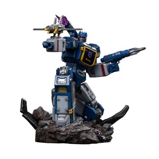 Iron Studios Transformers Demi Scale 1/20 Statue Soundwave 29 cm