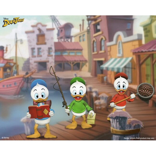 DuckTales Ultimate Actionfiguren 3er-Pack Tick, Trick und Track 18 cm