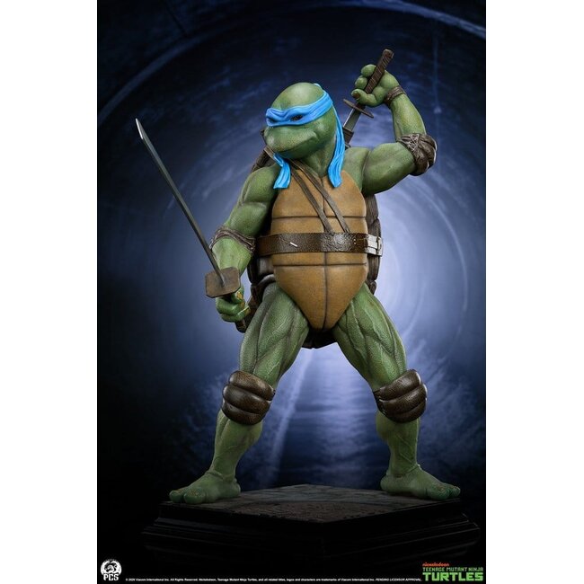 Teenage Mutant Ninja Turtles standbeeld 1/2 Leonardo 86 cm