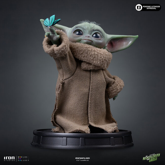 Mandalorian and Grogu Movie Legacy Replica 1/4 Grogu Butterfly Wonder 15 cm