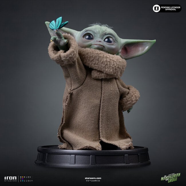 Mandalorian und Grogu Film-Replika 1/4 Grogu Butterfly Wonder 15 cm