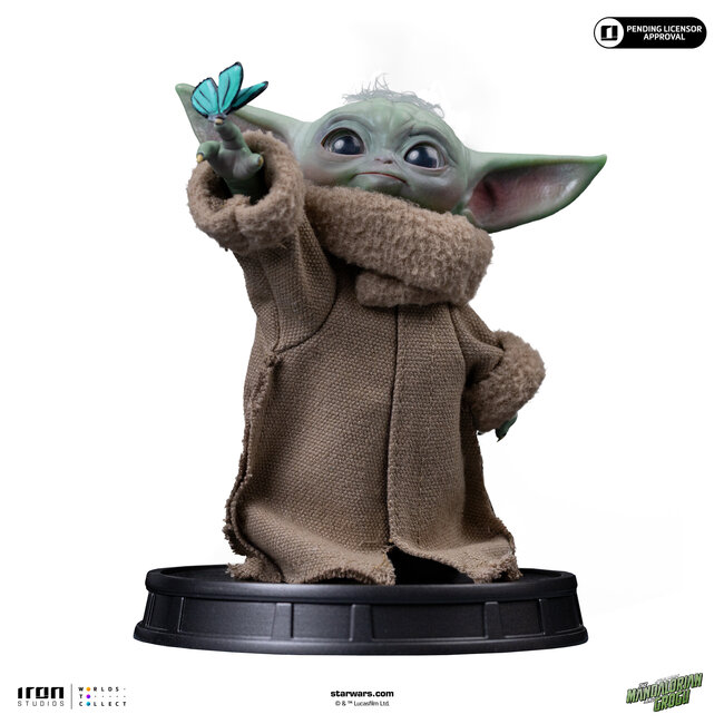 Mandalorian and Grogu Movie Legacy Replica 1/4 Grogu Butterfly Wonder 15 cm
