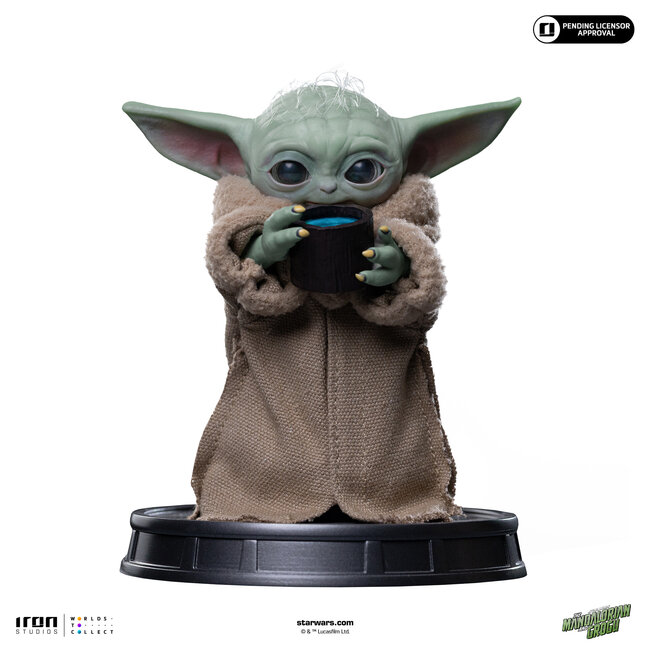 Mandalorian and Grogu Movie Legacy Replica 1/4 Grogu Always Hungry 14 cm