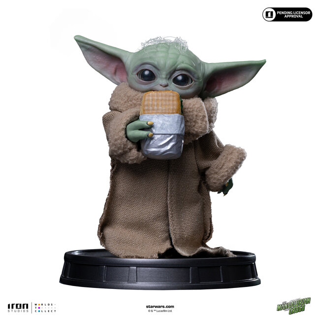 Mandalorian and Grogu Movie Legacy Replica 1/4 Grogu Food Cart Snack 14 cm