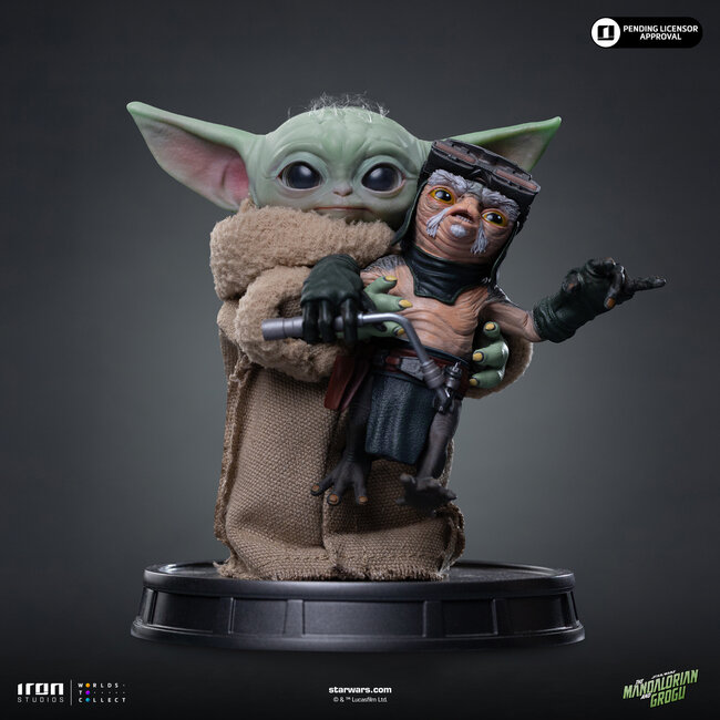 Mandalorian and Grogu Movie Legacy Replica 1/4 Grogu No Squeezy 13 cm