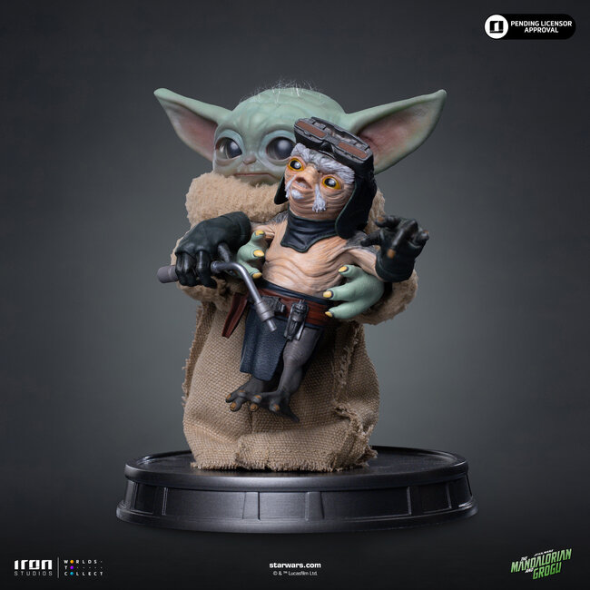 Mandalorian and Grogu Movie Legacy Replica 1/4 Grogu No Squeezy 13 cm