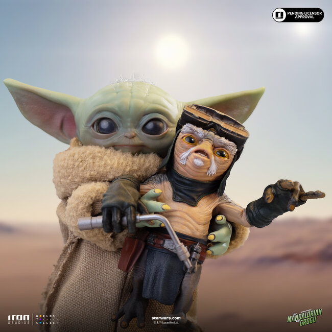 Mandalorian und Grogu Film-Legacy-Replika 1/4 Grogu ohne Quetschmechanismus 13 cm
