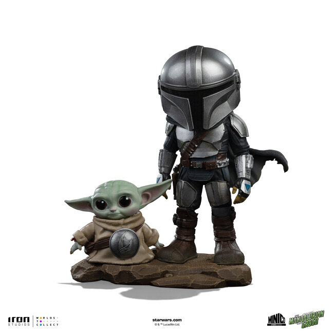 The Mandalorian & Grogu Mini Co. PVC-Figuren, 14 cm