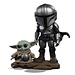 Iron Studios The Mandalorian & Grogu Mini Co. PVC Figures 14 cm Iron Studios The Mandalorian & Grogu Mini Co. PVC Figures 14 cm