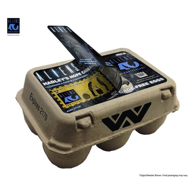 Aliens 6-Pack Accessory Pack Carton of Alien Eggs (40th Anniversary)