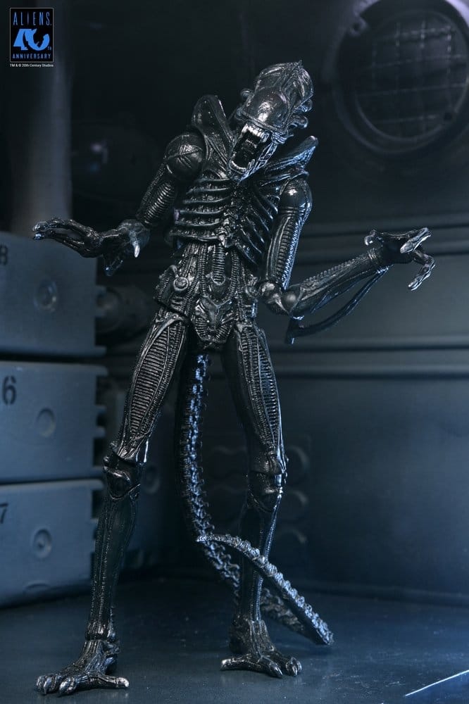 Aliens Ultimate Action Figure Warrior (1986) Xenomorph Black 40th Ann ...