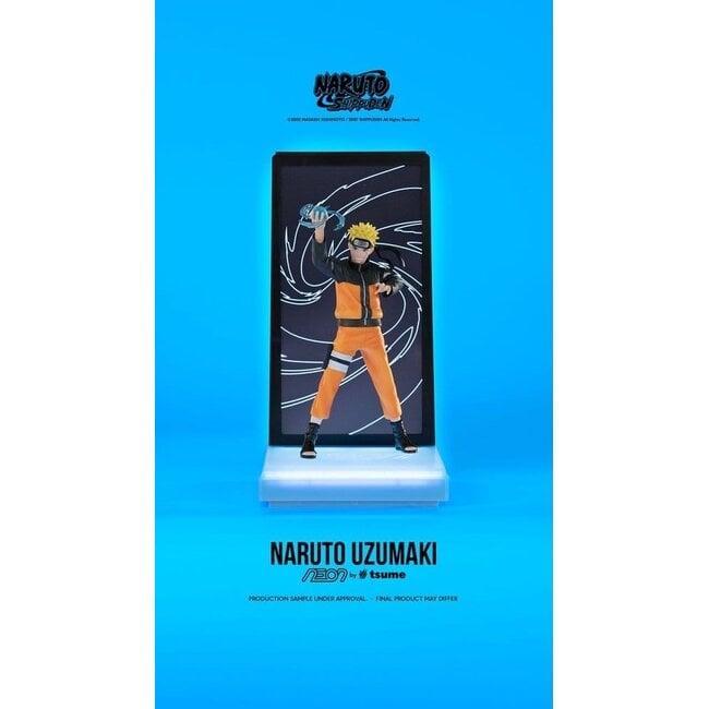 Tsume Naruto Neon Figur 1/9 Naruto Uzumaki 25 cm