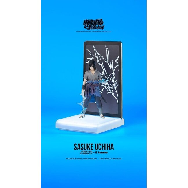 Naruto Neon Figur 1/9 Sasuke Uchiha 25 cm