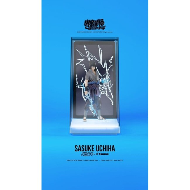 Naruto Neon Figur 1/9 Sasuke Uchiha 25 cm