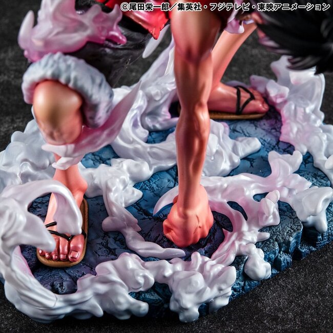 One Piece P.O.P PVC Statue Monkey D. Luffy Gear 2 Limited Edition 19 cm