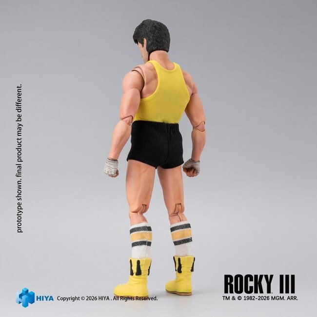 Rocky III Exquisite Super Actionfigur 1/12 Rocky Boxer Version 16 cm