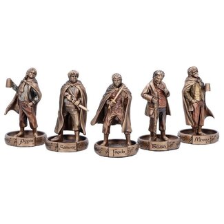 Nemesis Now Lord of the Rings Mini Figures The Hobbits of the Shire 7 cm