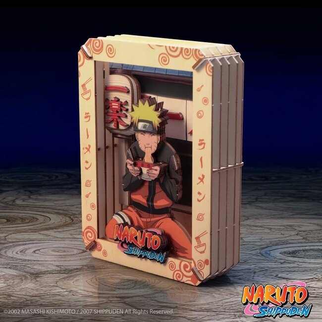 Naruto Model Kit Wooden Theatre Ramen (Medium) 14 cm