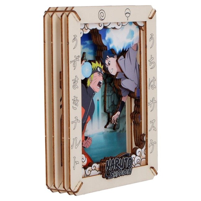 Naruto Model Kit Wooden Theatre The Final Valley (Medium) 14 cm