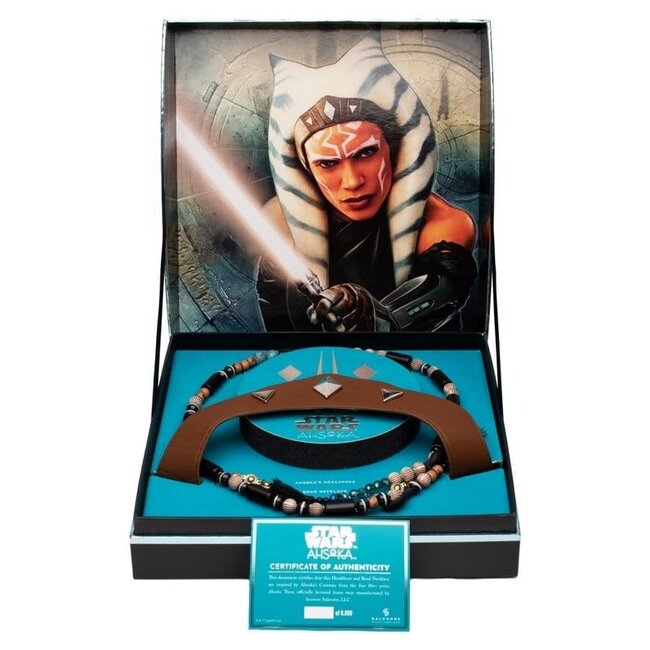 Star Wars: Replika von Ahsoka Tanos Stirnband und Gürtelperlen