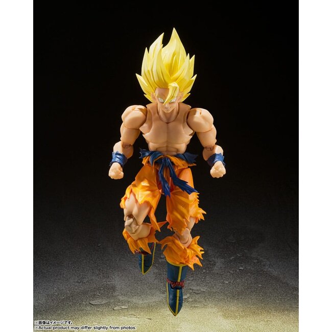 Dragon Ball Z SH Figuarts Actionfigur Super Saiyan Son Goku (Legendärer Super Saiyan) 15 cm
