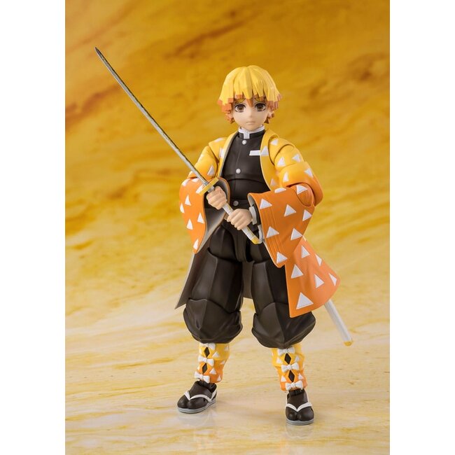 Demon Slayer: Kimetsu no Yaiba S.H.Figuarts Action Figure Zenitsu Agatsuma 14 cm