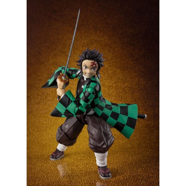 Demon Slayer: Kimetsu no Yaiba S.H. Figuarts Action Figure Tanjiro Kamado The Final Battle in the Infinity Castle 14 cm