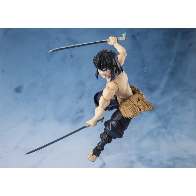 Demon Slayer: Kimetsu no Yaiba S.H. Figuarts Action Figure Inosuke Hashibira 14 cm