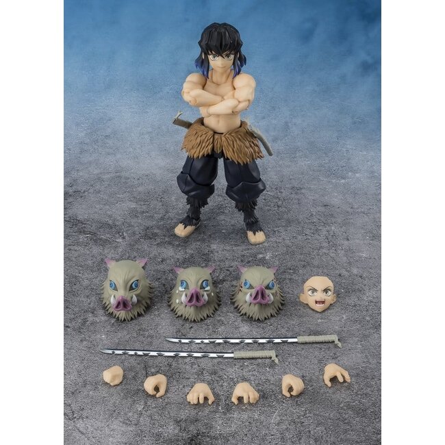 Dämonentöter: Kimetsu no Yaiba SH Figuarts Actionfigur Inosuke Hashibira 14 cm