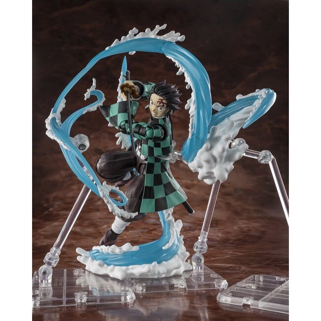 Demon Slayer: Kimetsu no Yaiba SH Figuarts Zubehörset Tanjiro Kamado & Giyu Tomioka Wasseratmungs-Optionsteile-Set