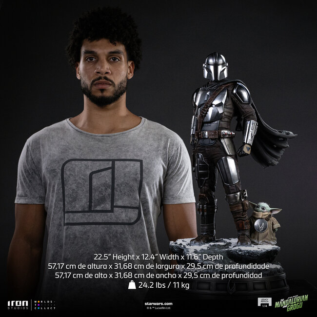 Mandalorian and Grogu Movie Legacy Replica 1/4 Statue 58 cm