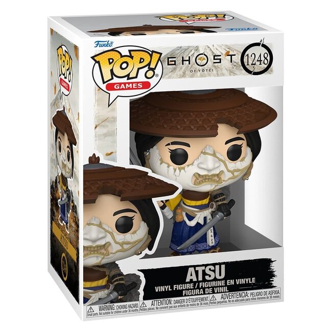 Ghost of Yotei POP! Games Vinylfigur Atsu 9 cm