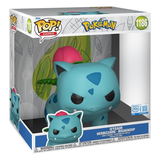 Pokémon Super Sized Jumbo POP! Vinylfigur Bisaknosp 25 cm