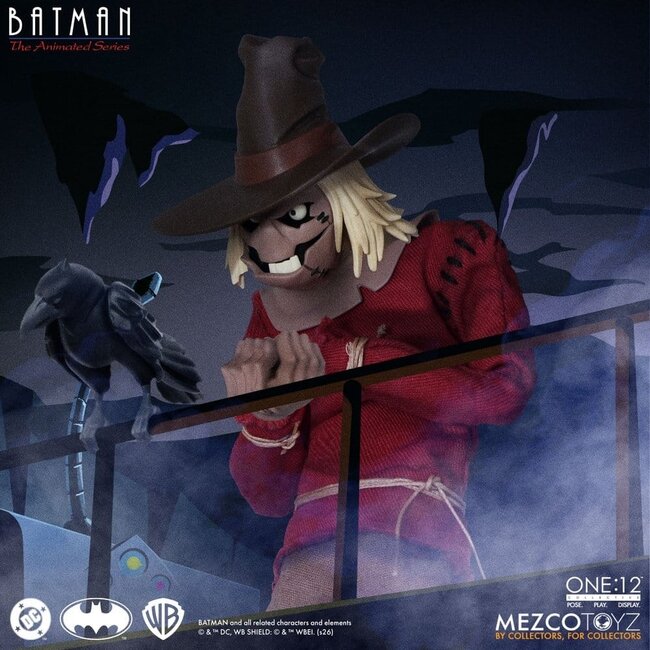 Batman: Die Zeichentrickserie One:12 Collective Actionfigur Scarecrow 17 cm