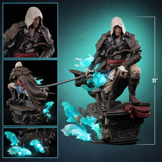 Assassin's Creed Black Flag Resynced Animus Statue 1/8 Edward Kenway 27 cm
