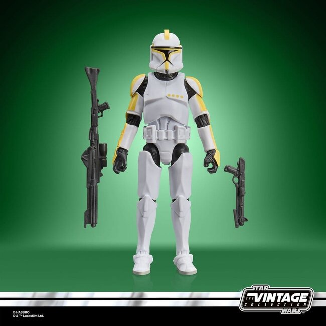 Star Wars Episode II Vintage Collection Actionfigur Clone Trooper Commander 10 cm