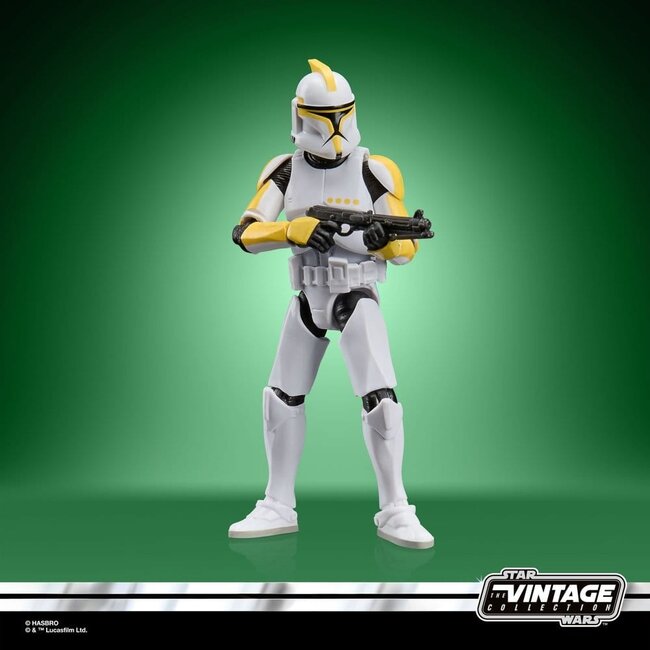 Star Wars Episode II Vintage Collection Actionfigur Clone Trooper Commander 10 cm
