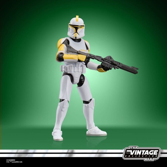 Star Wars Episode II Vintage Collection Actionfigur Clone Trooper Commander 10 cm