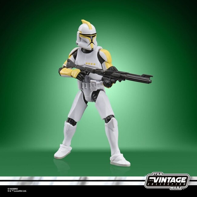 Star Wars Episode II Vintage Collection Actionfigur Clone Trooper Commander 10 cm