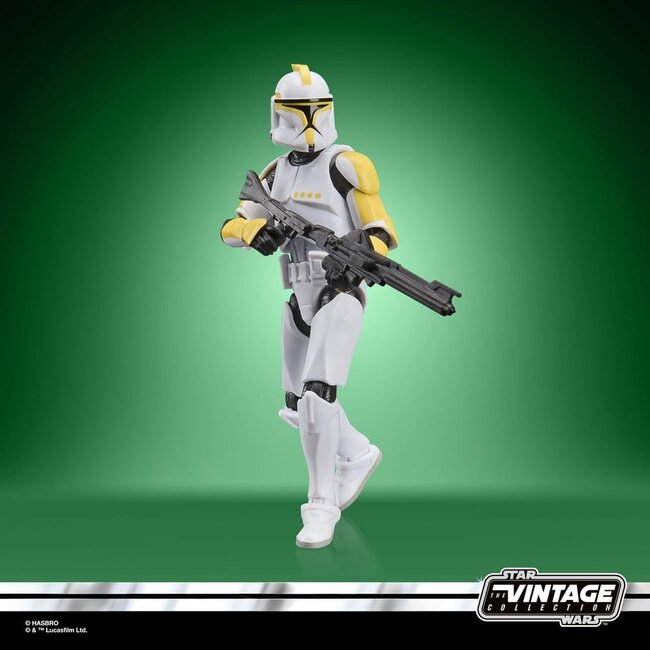 Star Wars Episode II Vintage Collection Actionfigur Clone Trooper Commander 10 cm