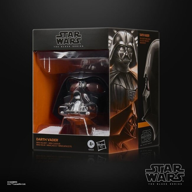 Star Wars Episode IV Black Series Mini Helmet Darth Vader 15 cm