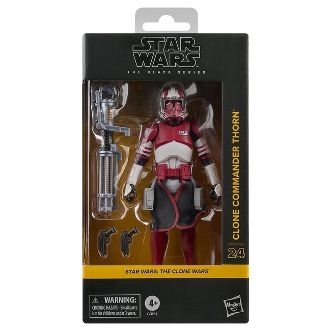 Star Wars: The Clone Wars Black Series Action Figure Clone Commander Thorn 15 cm