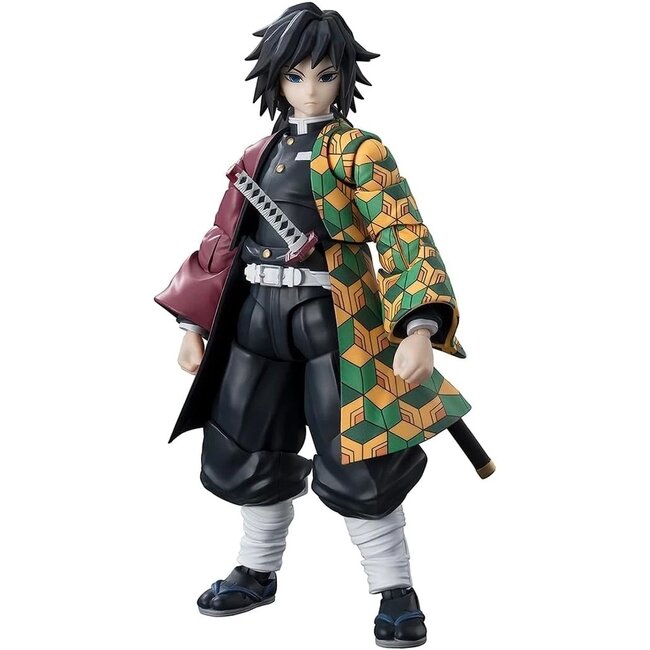 Bandai Tamashii Nations Demon Slayer: Kimetsu no Yaiba S.H. Figuarts Action Figure Giyu Tomioka 15 cm