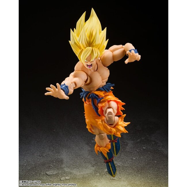 Dragon Ball Z SH Figuarts Actionfigur Super Saiyan Son Goku (Legendärer Super Saiyan) 15 cm