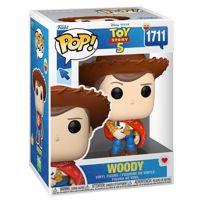Toy Story 5 POP! Disney Vinyl Figures Woody 9 cm